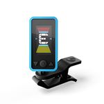 D'Addario Guitar Tuner - Eclipse Headstock Tuner - Clip On Tuner for Guitar - Great for Acoustic Guitars & Electric Guitars - Quick & Accurate Tuning - Blue