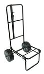 Bison Folding Fishing Seatbox Trolley with 10" Puncture Proof Pneumatic Tyres