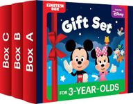 Einstein Box Featuring Disney Birthday Gift Set for 3 Year Old Boys & Girls | 3-in-1 Gift Set of Learning with Disney Characters Including Mickey & Minni Mouse, Simba & Others|