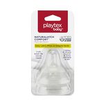 Playtex NaturaLatchNipple, Slow Flow, 2-Count