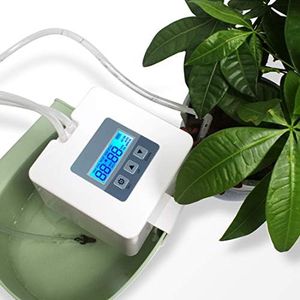 DIY Micro Automatic Drip Irrigation KitHouseplants Self Watering System with 30-Day Programmable Water Timer5V USB Power Operation1/4 Tubing 33' Roll for 10 Indoor Potted PlantsyGen 3z