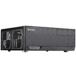 SilverStone Technology GD09 Home Theater PC (HTPC) Computer Case with Faux Aluminum Design for ATX/Micro-ATX Motherboards, SST-GD09B