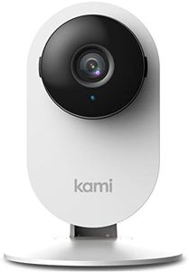 KAMI Security Camera with Face Detection by YI Technology, 1080p Wifi Home Camera Indoor, Human and Sound detection, Motion Alerts, Night vision, Cloud storage, support micro SD card, Works with Alexa