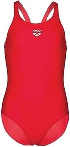arena Dynamo Junior R Costume Intero Bambina, Costume da Bagno Sportivo in Tessuto arena MaxFit Eco Resistente al Cloro e al Sale con Protezione UV UPF 50+