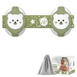 YomauiYee Baby Earmuffs,Bear Infant Headphones Noise Cancelling Baby Ear Protection with Adjustable Headband Baby Sound Proof Headphones, Baby Travel Essentials for Travel