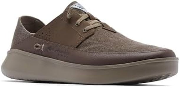 Columbia Men Omni-Grip Boatside Relaxed PFG Water Sports Shoes, Brown, UK-9