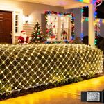 Warm White Net Lights Outdoor, 300 
