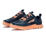 ALTRA Women's Lone Peak 8 AL0A85ND Trail Running, Navy/Coral, 6