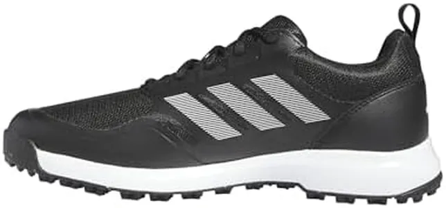 adidas Men's Tech Response Sl 3 Golf Shoe, Core Black/Core Black/Ftwr White, 10.5 US