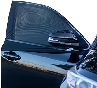 Sedans and Compact SUV Car Front Window Screens for Camping Front Windows Shade Driver Side Window Privacy Covers No Biting Bugs