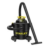 Stanley Wet Dry Vacuum SL18191P, Plastic+Metal, Black, 10 Gallon, 4 HP AC