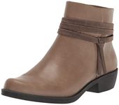 Easy Street Women's Fernanda Western Boot, Taupe, 9