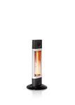 Veito CH1200LT Free Standing Carbon Infrared Heater, Black/Silver