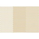 Deco Art Decoupage Paper (3 Pack), 12" by 16", Gold Basics