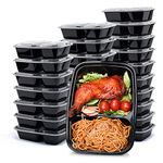 2 Compartment Meal Prep Containers