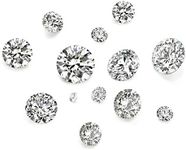 Fashewelry 50Pcs Clear Cubic Zircon