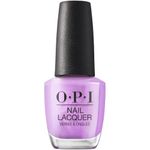 OPI Nail Lacquer, Opaque & Vibrant Pearl Finish Purple Nail Polish, Up to 7 Days of Wear, Chip Resistant & Fast Drying, Summer 2023 Collection, Summer Make the Rules, Bikini Boardroom, 0.5 fl oz