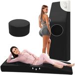 HOMBYS BBL Bed After Surgery for Sleeping with Hole,High Density Foam BBL Mattress with Hole,Brazilian Butt Lift Recovery Pillow After Surgery with Removable Cover (70.9x22.2x8in)