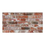 IZODEKOR 3D Wall Panels Brick Effect - Cladding, Stone Look, Styrofoam Facing for Living Room, Kitchen, Bathroom, Balcony, Bedroom, Back of Counter and Teras | Old Temple