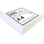 Artway Studio – A4 ‘High’ White Card - Ideal for Presentation, Display, Mounting and Card Stock – 300gsm - A4 (200 Sheets)