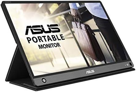 ASUS ZenScreen GO Portable Gaming Monitor 15.6" 1080P FHD Laptop Monitor (MB16AHP) - IPS USB-C & HDMI Travel Monitor, Built-in Battery w/Smart Cover, External Monitor for PC MacBook Phone PS4 Switch