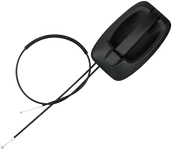 YIGUCS Sliding Door Handle with Cable Fits for Promaster 1500 2500 3500 for 2014-2018 Right Passenger Side Replaces 5RK14JXWAB Black