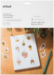 Cricut™ Vinilo imprimible - A4 (12 unidades)
