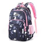 CLUCI Trendy School Bag, Tution Bag, College Backpack for Girls & Women (Black)