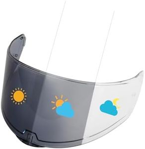 PSLER Sedici Strada 2 Visor - Sedici Strada 2 and Strada 3 Face Shield Motorcycle Helmet visor Accessories Replacement for LS2 FT2 VECTOR Sedici Strada 2 Strada 3 FF801 FF397，Photochromic