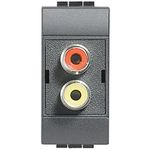 Legrand L4269R Speaker Socket RCA