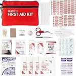 Ready First Aid 107 Piece First Aid Kit - Camping, First Aid Kit, Camping Essentials, Hiking, Home Essentials, Car Emergency Kit, Hiking Gear, First Aid Kit Travel, Car Essentials, Survival Stuff