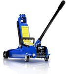 VViViD 4400 Pound Automotive Heavy Duty Aluminum Steel Hydraulic Floor Low-Profile Race Jack