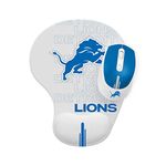 SOAR NFL Wireless Mouse and Mouse Pad, Detroit Lions