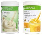 HERBALIFE Formula 1 Shake - Mango Flavor With Shake Mate - Vanilla Flavor For Weight Loss Protein Shake (1000 g, Mango)