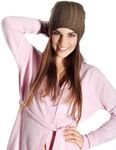 Cashmere Boutique: 100% Pure Cashmere Unisex Toque Hat (Color: Black, Size: Large/Extra Large)