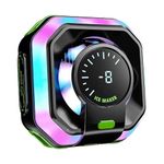 Cubonic HK-5 Pro Magnetic/Detachable Grip Phone Cooler Fun for Gaming, Cell Phone Cooler for iOS/Android Semiconductor Heatsink Cooling Fan