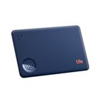 Tile by Life360 Slim - Wallet Finder, Bluetooth Tracker and Item Locator for Luggage Tags, Passports and More. Both iOS and Android Compatible. Phone Finder. 1-Pack (Navy Blaze)