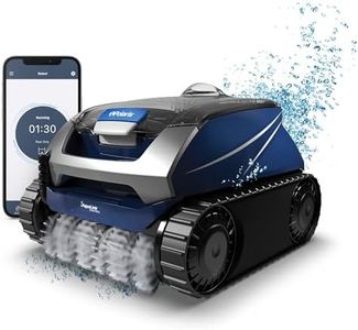 Polaris Epic 8642 iQ Robotic Pool Cleaner, Convenient App Control for Effortless Cleaning Anywhere Powered by iAquaLink, Double Helix Brush & Tangle Reducing Swivel