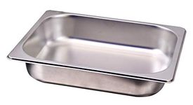 Malabar Trading Company Stainless Steel Gn Pan 1/2 65mm Depth(2.5"), Gastronorm Pan