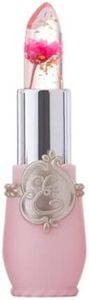 Flower Lipstick Color Jelly Transparent Magic Changing Lip Temperature Change, Long-Lasting Moisture and PH Responsive Tint