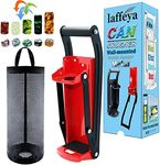 laffeya Can Crusher Wall Mounted, Can Crusher 16 oz, Crushes Aluminum, Soda Cans, Beer Cans and Water Bottles, Eco-Friendly Recycling Tool (16 oz, Red)