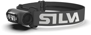 Silva Head Torch Battery Powered - Explore 4 - 400 Lumen LED Headlight - 3 Brightness Levels & 3 LED Colours - Waterproof and Powerful Head Torch with Battery Indicator