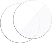 Clear Acrylic Circle Acrylic Round Disc Acrylic Circle Blank Plastic Disc for Cake Holders Coasters Frame Painting Art Project DIY Crafts Protection for Furniture (3mm 6 inch Dia 4 pcs)