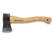 Husqvarna 576926401 13 in. Wooden Handle Hatchet Orange/Gray