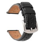 Fullmosa Watch Strap 20mm,Quick Release Leather Watch Strap 20mm,Watch Replacement Strap for Men/Women,Wrist Band 20mm