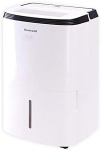 Honeywell 50 Pint Dehumidifier for Apartment and Basement, 115V, Dehumidifiers for Home and Rooms up to 3500 Sq. Ft. with Energy Star Rating, Mirage Display, Washable Filter, and Change Filter Alert