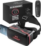 FEEBZ 3D VR Headset for Kids 2.0 + Android Remote - for iPhone & Android Phones | with 3D VR Videos & Apps Links | Virtual Reality Goggles Set for Beginners