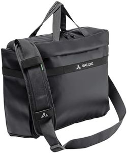 VAUDE Fahrrad 2in1 Hinterradtasche und Bürotasche Mineo Commuter Briefcase 17 Liter, black, Einheitsgröße