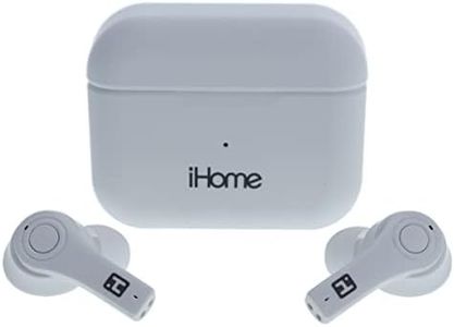 iHome HMAUBE214WT BT True Wireless Earbuds XT10