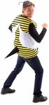 Busy Bee Halloween Costume - Cute One Size Bumblebee Suit, Antenna Hat, & Wings